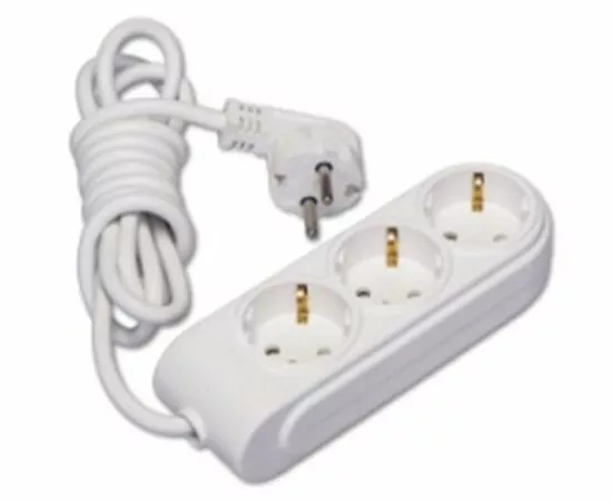 688199 - Makel (нов.дизайн) ПВС 3х1 3роз. 2м 16А шторки, суппорт, земля  N3210033 (1)