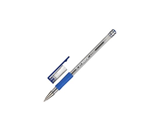 147979 - Ручка шарик.Beifa АА999 0,5мм синий с рез.манж.синий Китай 131254 (3)