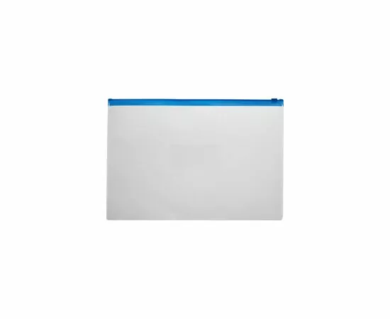 48001 - Папка конверт на молнии А5 синий 18388 (3)