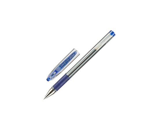 49280 - Ручка гелевая PILOT BL-G3-38 с резин.манжеткой синяя Япония 45567 (2)