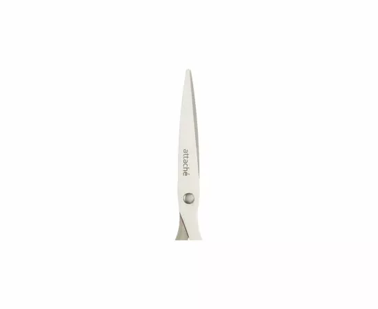 49584 - Ножницы Attache 169 мм с пластиковыми эллиптическими ручками, цвет черный 47587 (7)