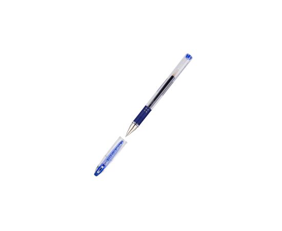 49280 - Ручка гелевая PILOT BL-G3-38 с резин.манжеткой синяя Япония 45567 (3)