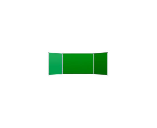 56319 - Доска меловая - магнитная зеленая 100х300 2-створ. Россия 52355 (2)