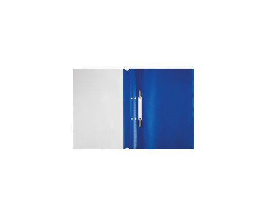 197988 - Папка скорос-тель А4 с перф-цией на корешке синий пластик Россия 495380 (4)