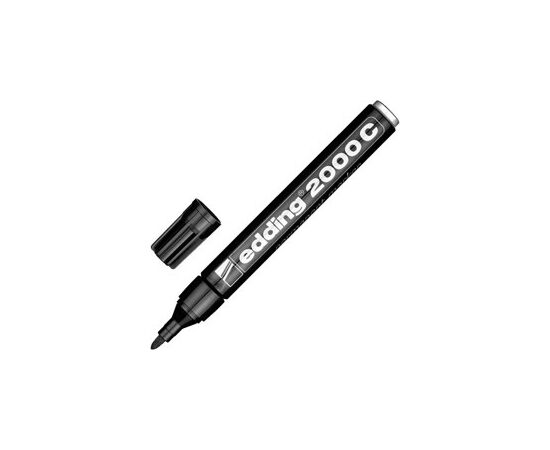 404843 - Маркер Перманент EDDING E-2000C/1 черный 1,5-3мм металл.корп. (2)
