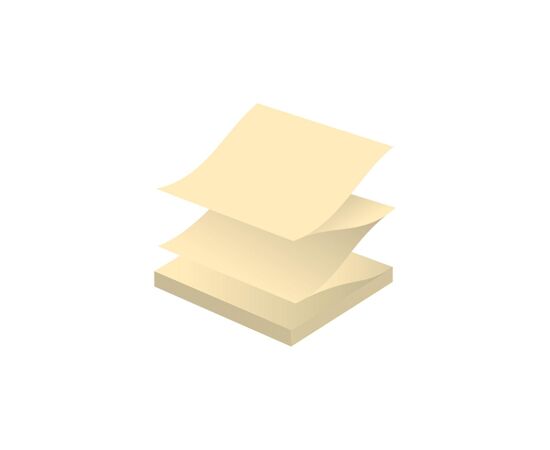 333889 - Блок-кубик Attache с клеев.краем Z-блок 76х76 желтый 100л. 214306 (5)