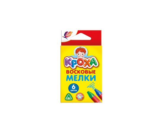 383168 - Карандаш д/рисов,6цв,Кроха,с европодвесом 225284 (3)