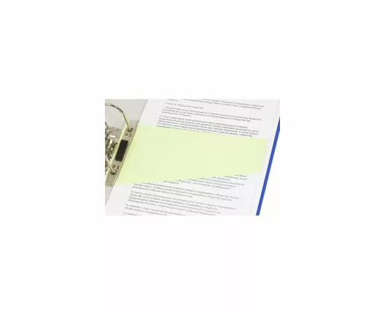 420702 - Разделитель листов Разделительные полоски Attache, зеленые, 100 шт./уп. 216165 (6)