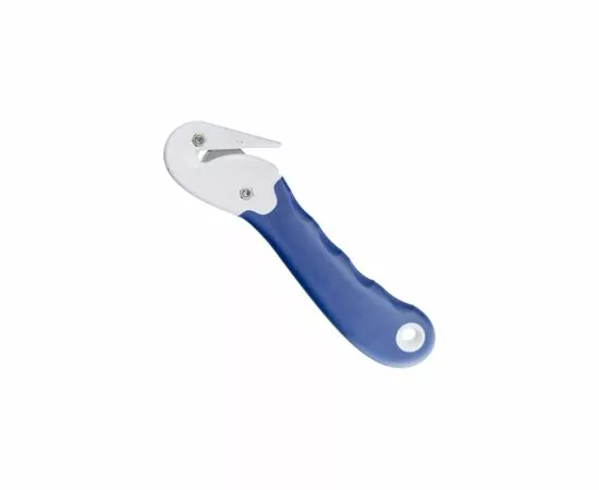 430710 - Нож канцелярский Нож промышленный Attache для вскрытия упаковочных материалов, цв.синий 280457 (3)