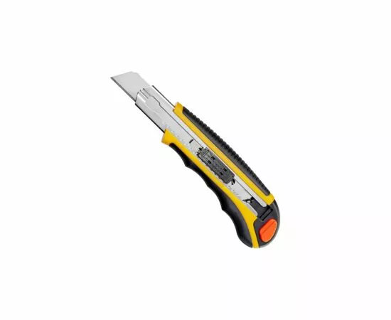 430689 - Нож универсальный 18 мм Attache Selection  с резин.вставк.+6 зап.лезвий 280451 (3)