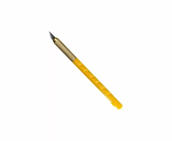 430714 - Нож канцелярский Нож-скальпель канцелярский Attache Selection с перовым лезвием,цв.желтый 280455 (3)