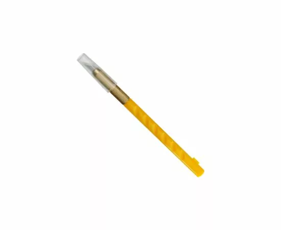 430714 - Нож канцелярский Нож-скальпель канцелярский Attache Selection с перовым лезвием,цв.желтый 280455 (8)