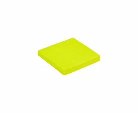 430372 - Блок-кубик бумага д/заметок 75х75 неоновая желтая 100л. 47076 Kores 330460 (4)