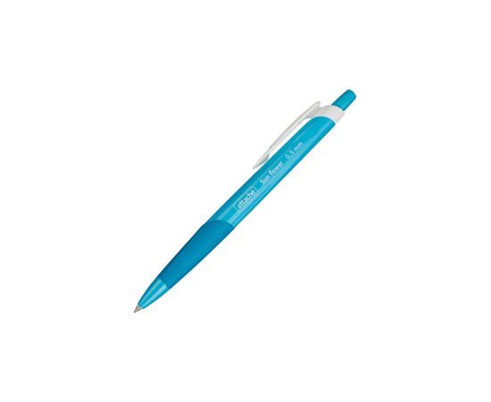 567038 - Ручка шарик. Attache Sun Flower,синий корпус,цвет чернил-синий 389756 (3)