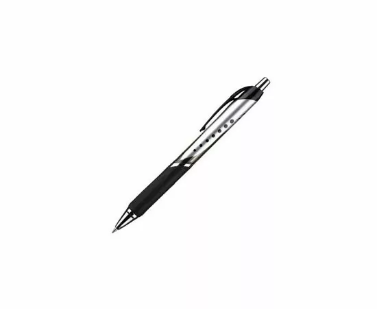 567034 - Ручка гелевая Attache selection Galaxy,черный корпус,цвет чернил-черный 389766 (2)