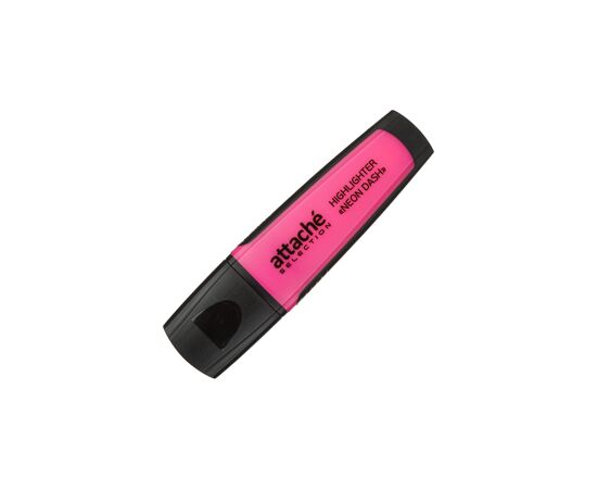 570836 - Маркер выделитель текста Attache Selection Neon Dash 1-5мм розовый 426883 (4)