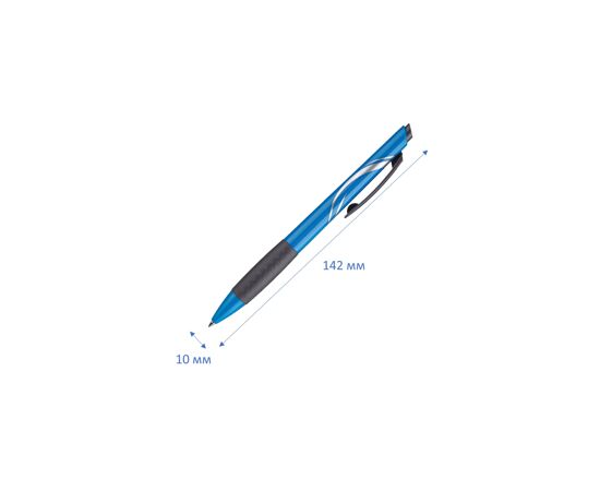 567062 - Ручка шарик. Attache Xtream,синий корпус,цвет чернил-синий 389758 (7)