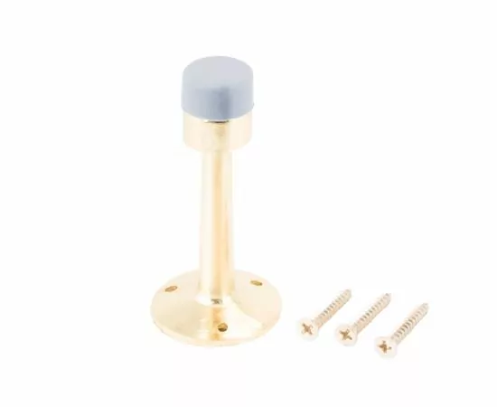 703512 - СТАНДАРТ 3055 GP прямой золото Ш36*В75*Г36 ограничитель дверной ЕВРОПАКЕТ (240,5) (1)