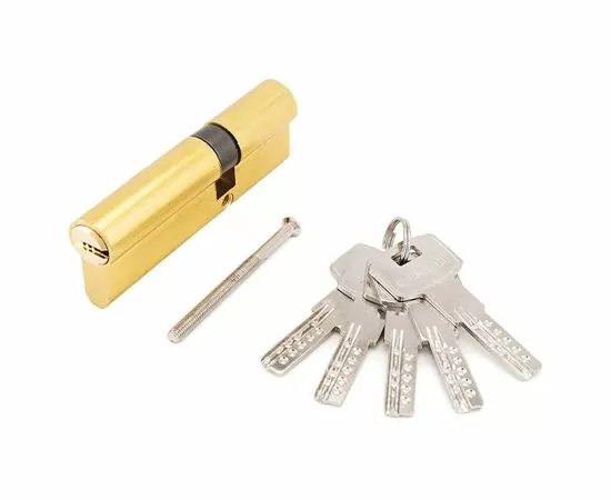 703528 - Стандарт F-01 90(30х10х50) GP 5кл золото перф. ключ/ключ Цилиндровый механизм(100,10) (1)