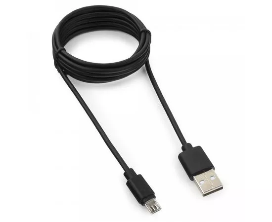711069 - Кабель USB(A)шт. - microUSBшт. 2.0 Pro Гарнизон GCC-mUSB2-AMBM-1.8M, AM/microBM 5P, 1.8м,черн.,пакет (1)