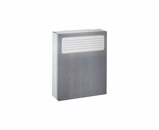 604848 - Короб архивный серый Attache (гофрокартон), 5 шт./уп. 632313 (2)