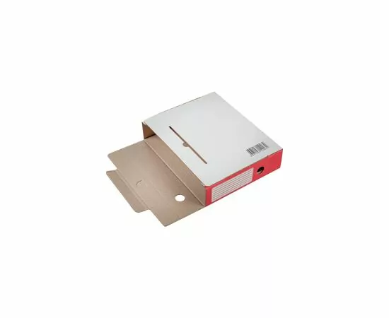 604847 - Короб архивный красный Attache (гофрокартон), 5 шт./уп. 632312 (5)