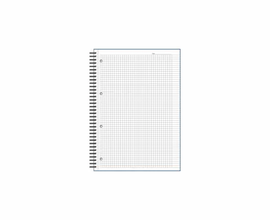580553 - Бизнес-тетрадь 100л,кл,А4,LightBook,спираль,обл.синий,блок белый 70г/м 494589 (4)