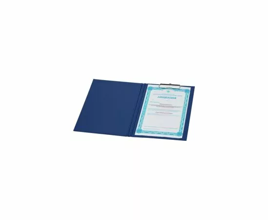 604912 - Планшет д/бумаг Attache A4 синий с верхней створкой 611514 (6)