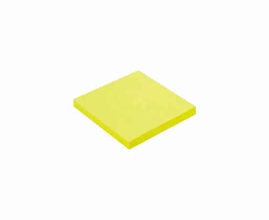 580496 - Блок-кубик Attache Selection с клеев. краем 76х76, неон, желтый 100л 383702 (5)