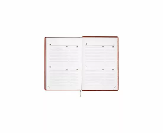 604783 - Ежедневник недат,коричнев,А5,148х218мм,176л,Attache Вива 559185 (8)