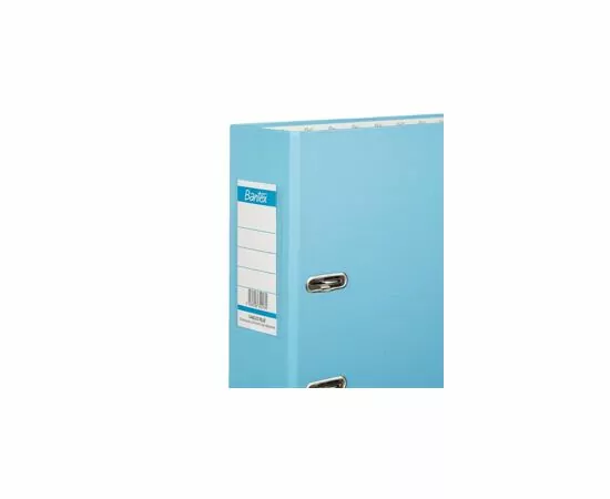 631630 - Папка с арочн.мех. BANTEX ECONOMY PLUS 80мм голубой (8)