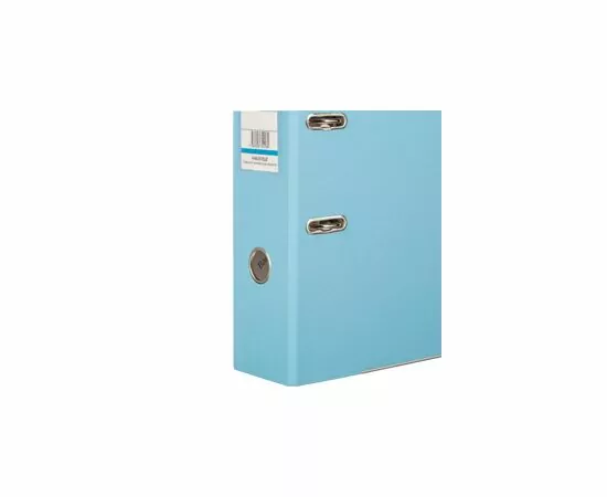 631630 - Папка с арочн.мех. BANTEX ECONOMY PLUS 80мм голубой (7)