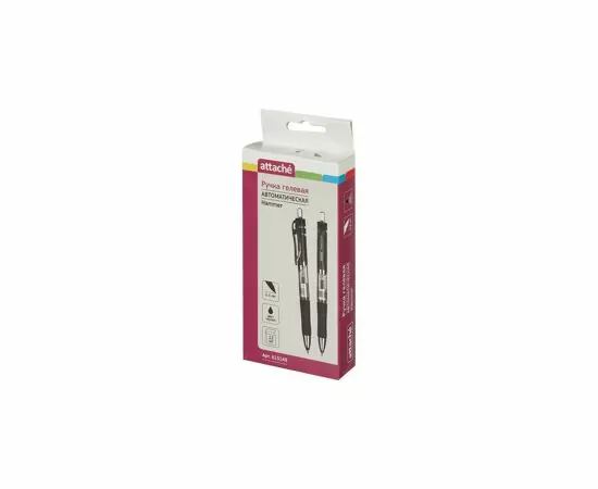 605065 - Ручка гелевая Attache Hammer черный стерж, автомат, 0,5мм 613149 (5)