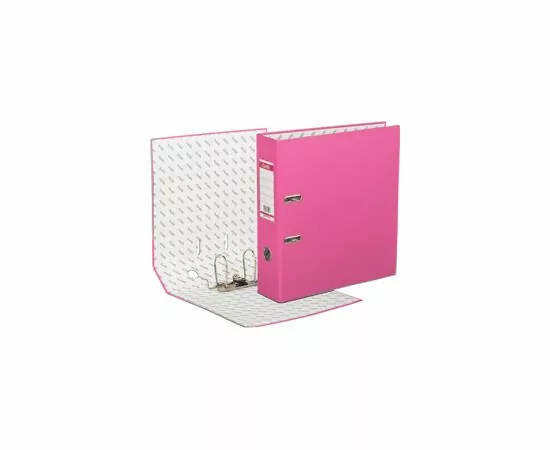 631632 - Папка с арочн.мех. BANTEX ECONOMY PLUS 80мм фуксия (3)
