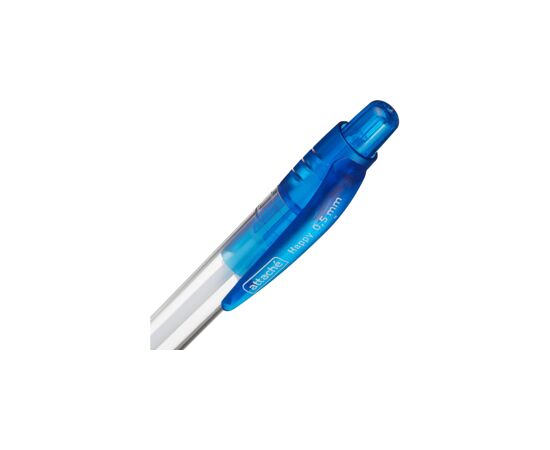 605046 - Ручка шарик. Attache Happy, прозрачн. корп, цвет чернил-синий 563886 (6)