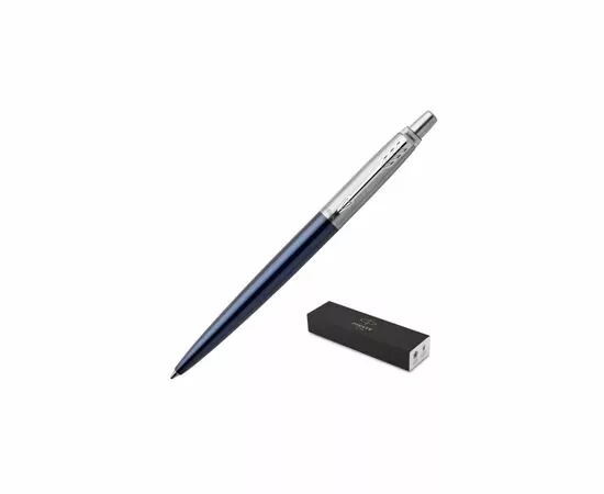 631699 - Ручка шариковая PARKER 2017 Jotter Cиний 1953186 синяя средняя Франция (2)