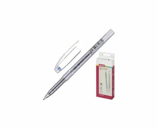 605059 - Ручка гелевая Attache Ice синий стерж, 0,5мм 613143 (5)