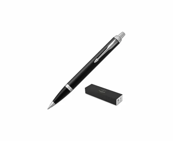 631698 - Ручка шариковая PARKER 2017 IM черный 1931665 средняя синяя Китай (3)