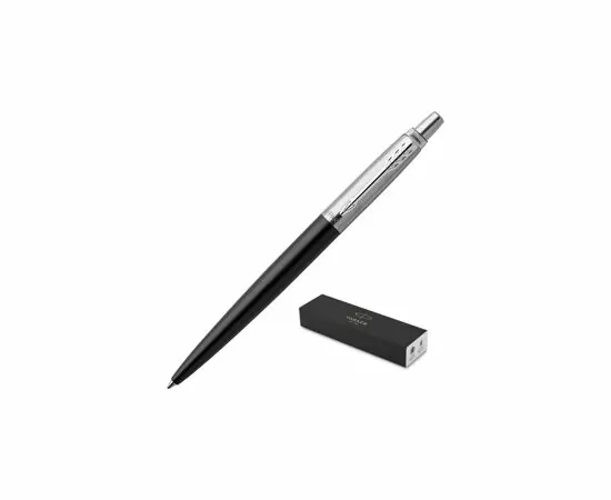 631704 - Ручка шариковая PARKER 2017 Jotter Черный1953184 синяя средняя Франция (3)