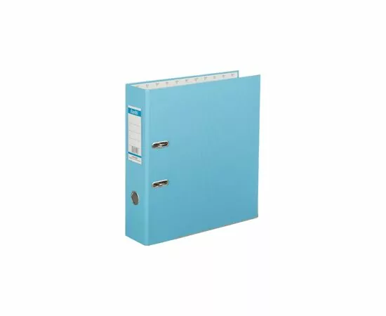 631630 - Папка с арочн.мех. BANTEX ECONOMY PLUS 80мм голубой (12)