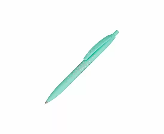 605052 - Ручка шарик. Attache Romance маслян, Soft touch, зелен корп, син. стерж 571481 (4)