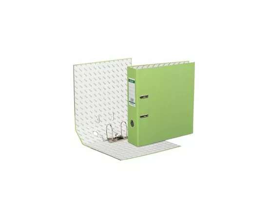 631631 - Папка с арочн.мех. BANTEX ECONOMY PLUS 80мм лайм (3)