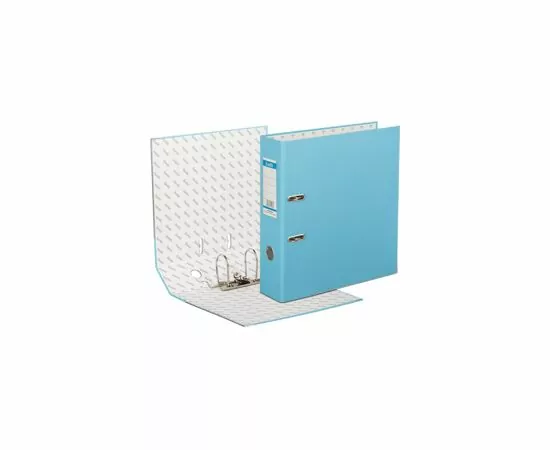 631630 - Папка с арочн.мех. BANTEX ECONOMY PLUS 80мм голубой (3)