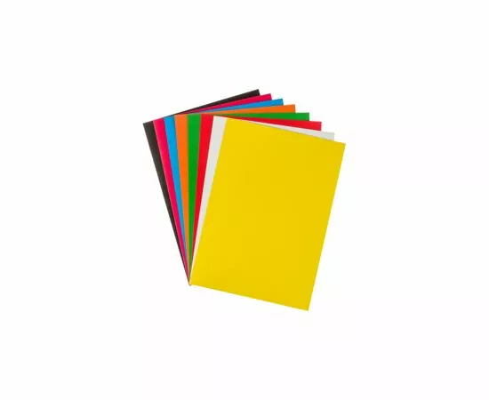 701426 - Картон цветной №1 School 8л.8цв.А4 мелованный Отличник 897819 (4)