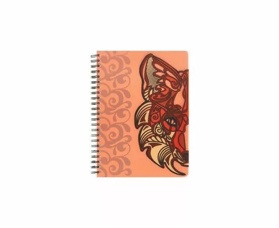 701473 - Тетрадь №1 School Лиса 96л., пластиковая обл., запечат.лист, пружина 810171 (3)