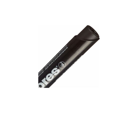 701035 - Маркер перманентный чёрный 3-5 мм скошенный наконечник 20950 Kores 867788 (7)