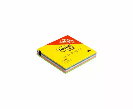 632910 - Блок-кубик Post-it Optima 654-OGP 76х76 весна плюс 125 л. (2)