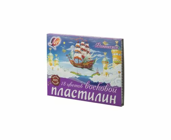 633083 - Пластилин восковой Луч Фантазия 18цв стек 315г 25С 1524-08 (2)