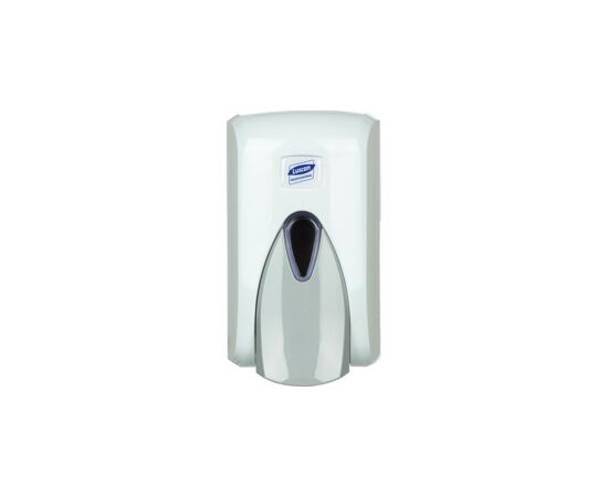 701052 - Дозатор д/жидкого мыла Luscan Professional 500мл, бело-серый пластик 493578 (2)