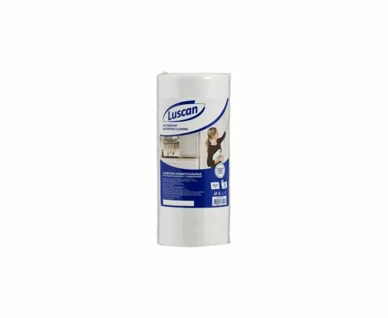 701198 - Салфетки Luscan неткан. материал в рулоне, 22х23см, 40 г/м2, 70шт. 522382 (2)